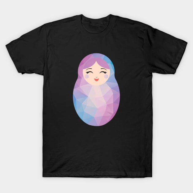 Russian Doll Matryoshka T-Shirt by Tee Rock